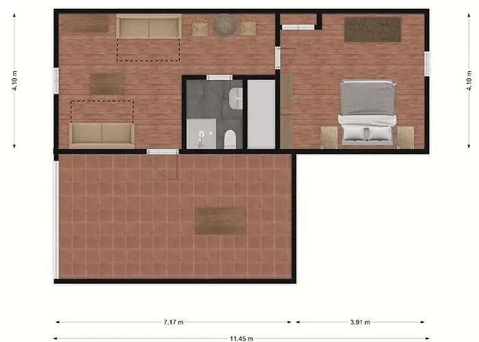 לינה וארוחת בוקר Birtok Royal Apartmanhaz